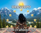 Locandina per l'oroscopo di gioved&igrave; 24 settembre 2026 - &copy; Roberta Carsoli.