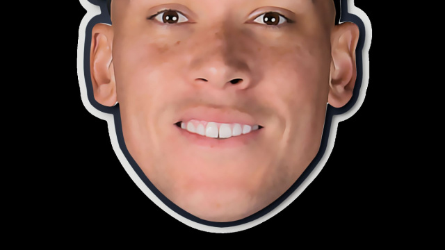 Aaron Judge (NY Yankees) Face Chain  FanFave &copy; Creative Commons