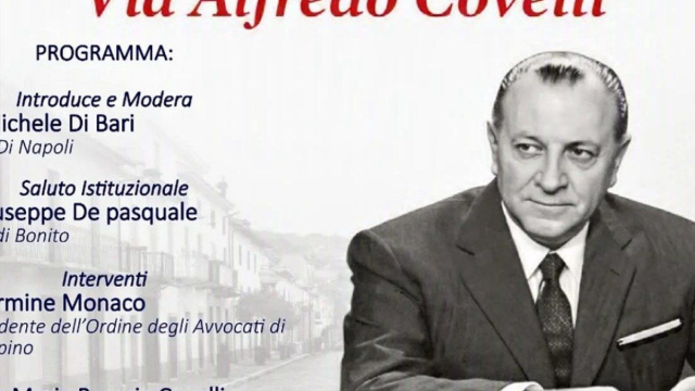 Bonito rende omaggio a Covelli con l'intitolazione di una strada ... &copy; Creative Commons