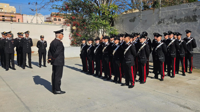 Cagliari, 36 nuovi Carabinieri accolti dal Comandante Provinciale ... &copy; Creative Commons