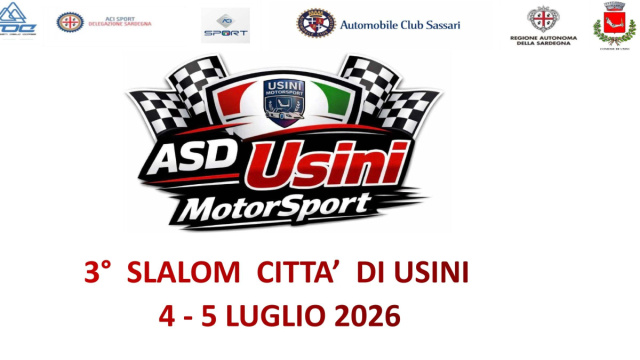 Il 4 e 5 luglio &egrave; in programma il 3&deg; Slalom Citt&agrave; di Usini ... &copy; Creative Commons