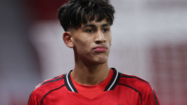 Il giovane talento del Manchester United JJ Gabriel, furioso ... &copy; Creative Commons