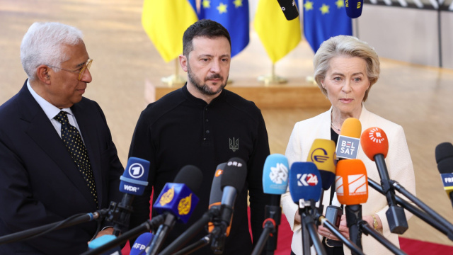 L'accoglienza Ue a Zelensky traccia il solco con gli Usa di Trump ... &copy; Creative Commons