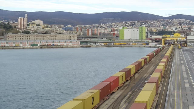 Partito dal porto di Trieste il treno sul primo e unico corridoio ... &copy; Creative Commons