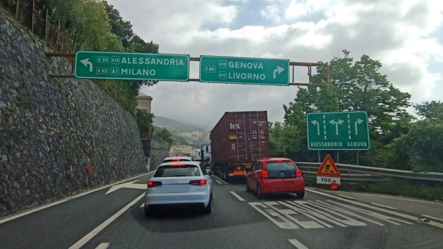 Autostrada A10 Genova &ndash; Savona. Estesa l'esenzione totale del ... &copy; Creative Commons
