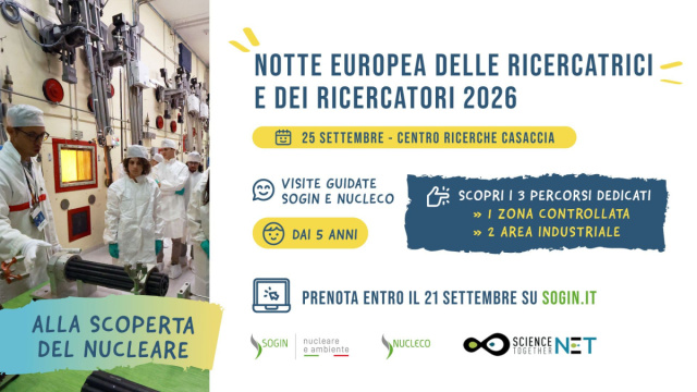 Notizie Ultimi posti per visitare gli impianti Sogin e Nucleco nel ... &copy; Creative Commons