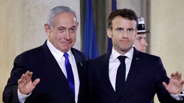 Palestina. Emmanuel Macron copre i fascisti in Israele - Alain Gresh &copy; Creative Commons