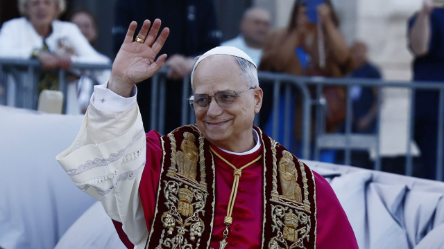 Papa Leone XIV Vescovo di Roma  Il Regina Coeli a San Pietro ... &copy; Creative Commons