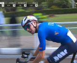 Il campione del Mondo under 23 Lorenzo Mark Finn - &copy; Screenshot Eurosport