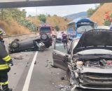 Incidente a Stalett&igrave; sulla S.S. 106 - &copy; Vigili del Fuoco