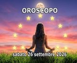 Locandina per l'oroscopo di sabato 26 settembre 2026 - &copy; Roberta Carsoli.