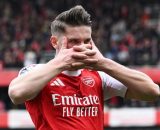 Viktor Gy&ouml;keres, attaccante dell'Arsenal. Foto &copy; Arsenal