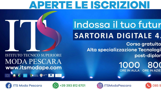 Aperte le iscrizioni per l'ITS MODA PESCARA - Sistema ITS Abruzzo ... &copy; Creative Commons