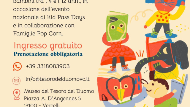 Avventure tra le pagine per i Kid Pass Days 2025 in MTD Vercelli &copy; Creative Commons
