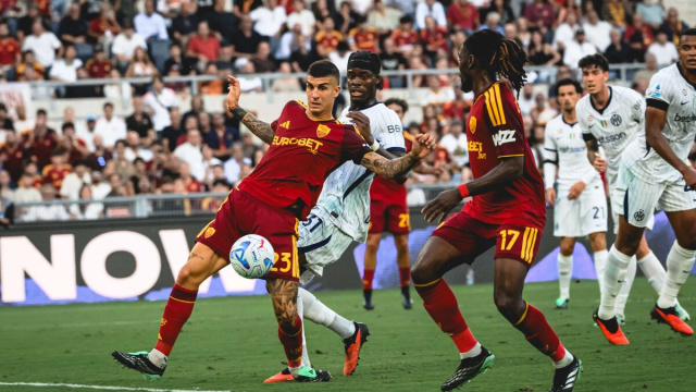 Gianluca Mancini, difensore della Roma. Foto &copy; Roma