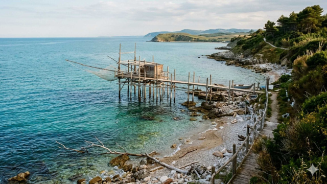 Migliori spiagge Costa dei Trabocchi Abruzzo  Guida 2026 a ... &copy; Creative Commons