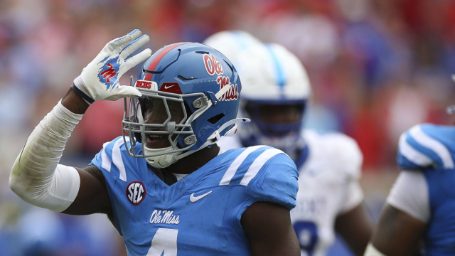 Ole Miss football's 'silent assassin,' Suntarine Perkins &copy; Creative Commons