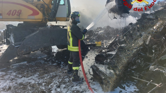 Terni: incendio a Sabbione. Scattano divieti entro 3 km. Ipotesi ... &copy; Creative Commons