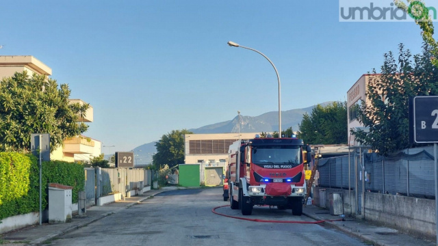 Terni: incendio a Sabbione. Scattano divieti entro 3 km. Ipotesi ... &copy; Creative Commons
