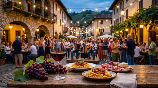 Al centro della festa il Gattinara DOCG e le eccellenze dell&rsquo;Alto Piemonte.