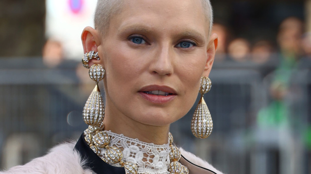 Bianca Balti da Valentino con un look Boho romantic di pizzo ... &copy; Creative Commons