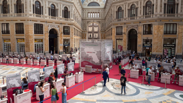 Campania Wine torna a Napoli: la Galleria Umberto I e il Musap ... &copy; Creative Commons