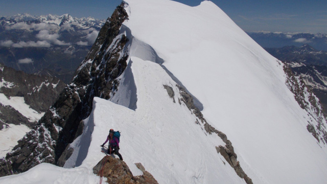 Grandes Jorasses Via Normale dal Rifugio Boccalatte-Piolti ... &copy; Creative Commons