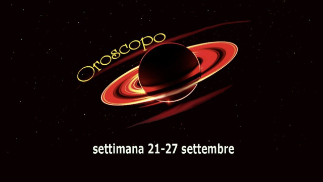 Locandina per l'oroscopo della settimana 21-27 settembre 2026 - &copy; Roberta Carsoli.