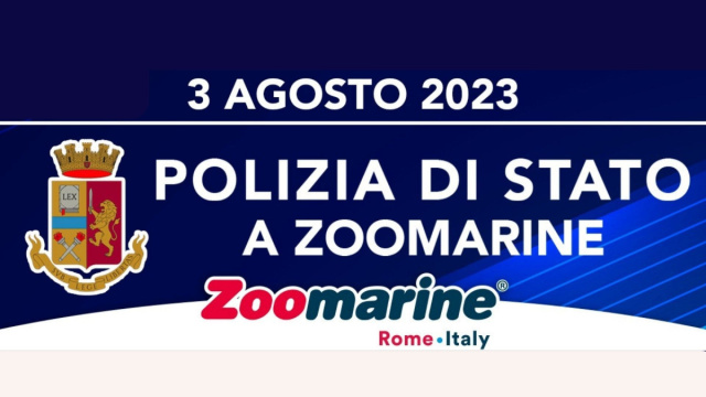 Torvaianica (RM), 03.08.2023 - La Polizia di Stato a ZOOMARINE ... &copy; Creative Commons