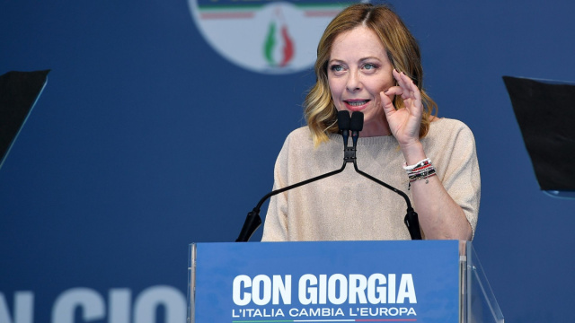 Ultimi comizi in vista delle Europee. A Roma con Giorgia Meloni, a ... &copy; Creative Commons