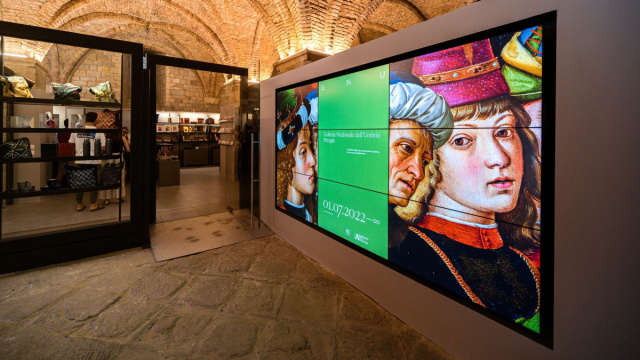 Visita - Galleria Nazionale dell'Umbria &copy; Creative Commons