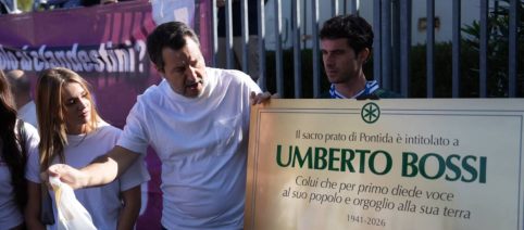 Pontida omaggia Bossi: il primo raduno dopo la sua morte