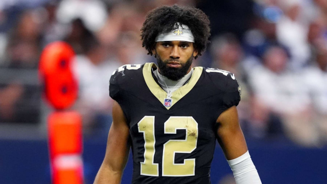 Chris Olave Out for Saints vs. Buccaneers with Concussion Suffered ... &copy; Creative Commons