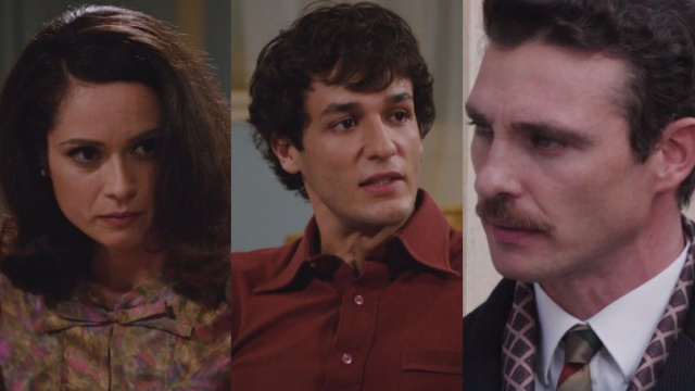 Elisa, Valter e Cesare - screenshot &copy; Rai