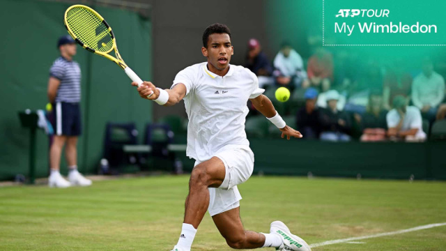 Felix Auger Aliassime My Wimbledon 2023  ATP Tour  Tennis &copy; Creative Commons