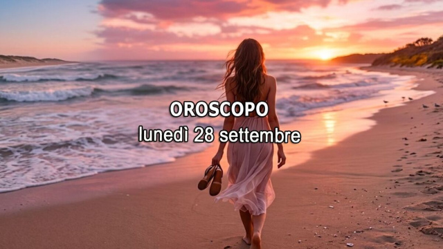 Locandina per l'oroscopo di luned&igrave; 28 settembre 2026 - &copy; Gemini IA.