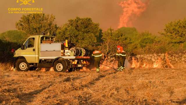 Sardegna, una lunga estate di fuoco. Resta alto il pericolo ... &copy; Creative Commons