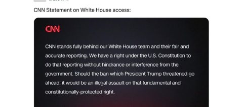 CNN, MS NOW e Politico denunciano Trump per il blocco alla Casa Bianca