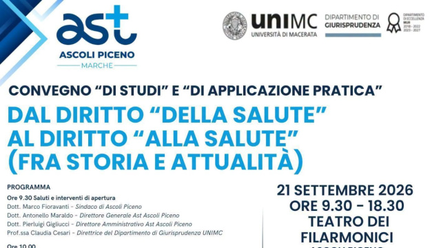 AL TEATRO FILARMONICI DI ASCOLI IL CONVEGNO 'DAL DIRITTO DELLA ... &copy; Creative Commons