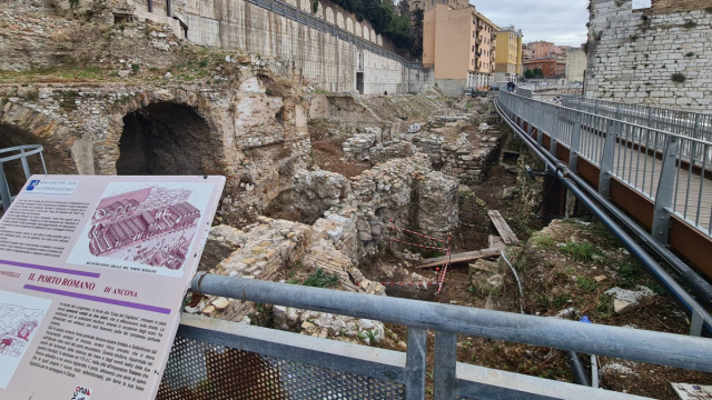 Ancona, porto romano: al termine gli interventi all'area ... &copy; Creative Commons