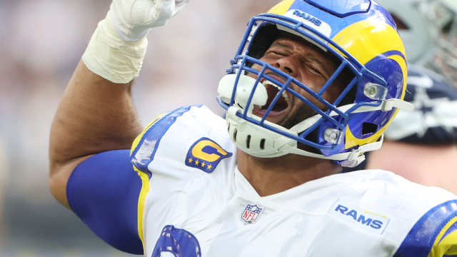 Il tre volte DPOY, Aaron Donald, non viagger&agrave; con i Rams mercoled&igrave; ... &copy; Creative Commons