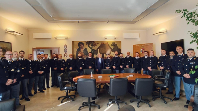 Nuovi Vice Ispettori della Polizia di Stato - Questura di Padova ... &copy; Creative Commons