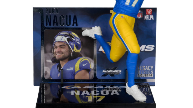Puka Nacua (Los Angeles Rams) NFL 17,8 cm Figura McFarlane ... &copy; Creative Commons