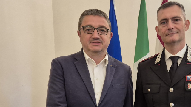 Il presidente Fugatti incontra il nuovo comandante provinciale dei ... &copy; Creative Commons