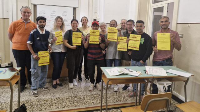Le scuole CARITAS per stranieri adulti. &copy; Creative Commons