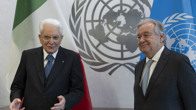 SERGIO MATTARELLA &Egrave; A NEW YORK PER UNA VISITA ALLE NAZIONI UNITE &copy; Creative Commons