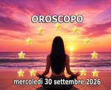 Locandina per l'oroscopo di mercoled&igrave; 30 settembre 2026 - &copy; Roberta Carsoli.