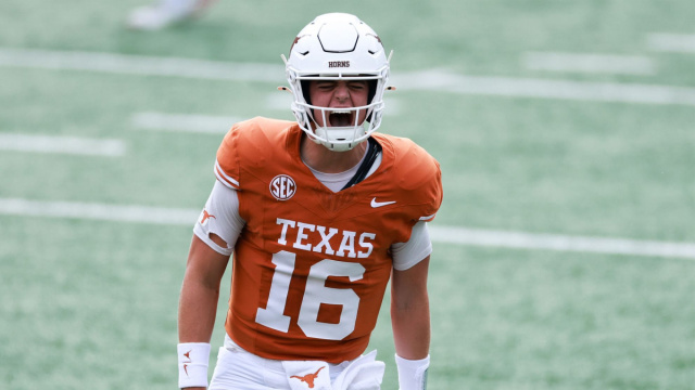 Arch Manning and No. 20 Texas hold off No. 9 Vanderbilt ... &copy; Creative Commons