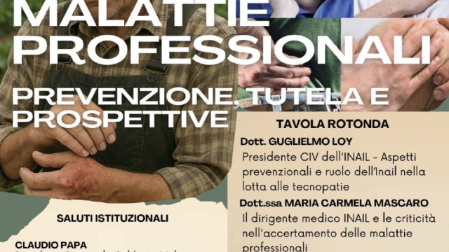 Convegno &ldquo;Malattie Professionali, Prevenzione e Prospettive&rdquo; il 13 ... &copy; Creative Commons