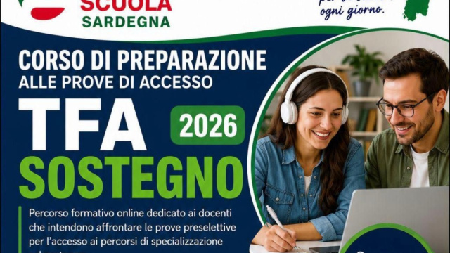  Corso di preparazione TFA Sostegno 2026Sei un docente e vuoi ... &copy; Creative Commons